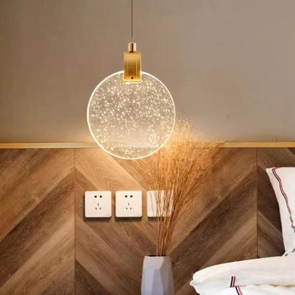 Broken Round Glass pendant Light