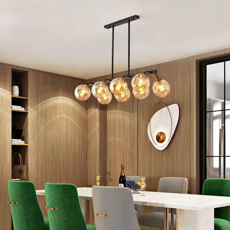 Modern  Glass Balls Chandeliers