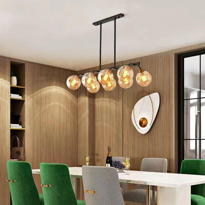 Modern Glass Balls Chandeliers
