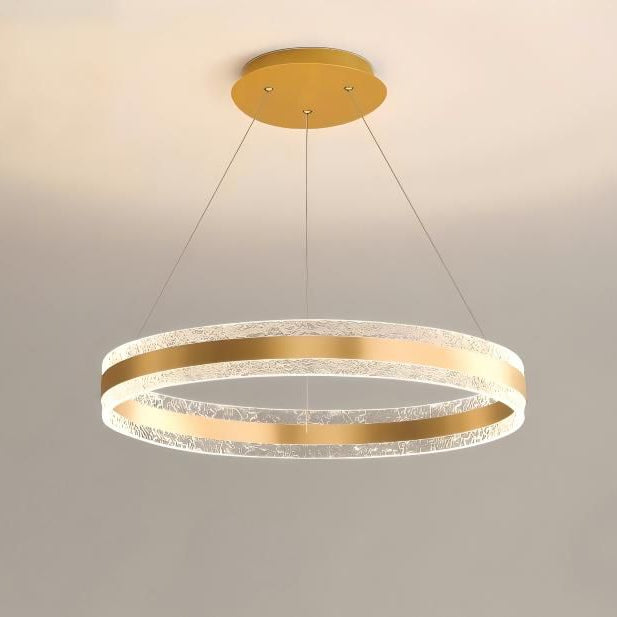 Circular Led Crystal Chandelier