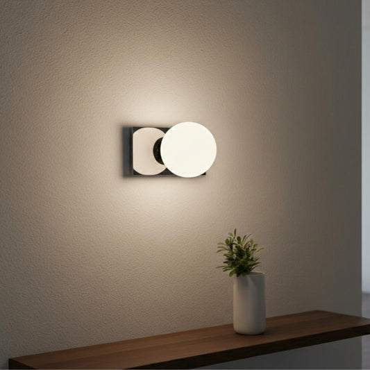 Modern Chrome Mirror Wall Lamp