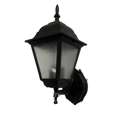 Modern Midnight Lantern Outdoor Wall Lamp