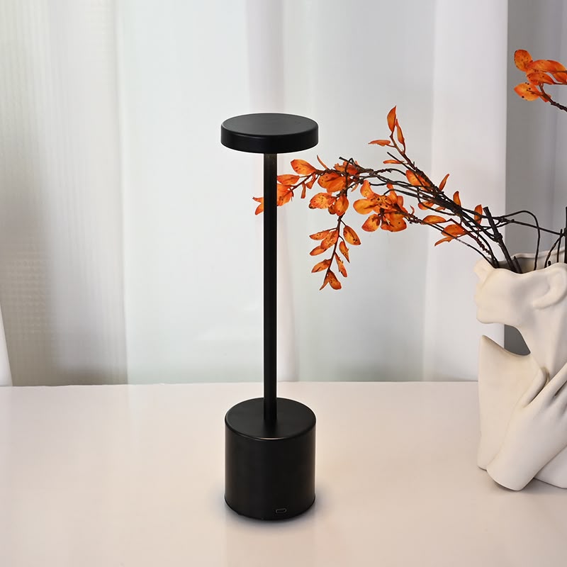 Flat Head Long Rechargeable Table Lamp