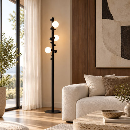 Modern Orbit Scattered Floor Lamp