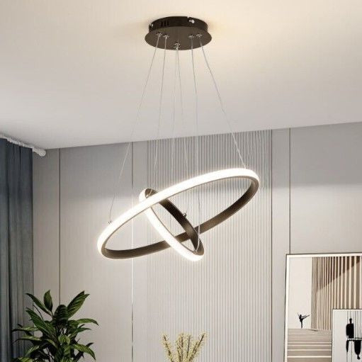 Double Rings Led Chandelier