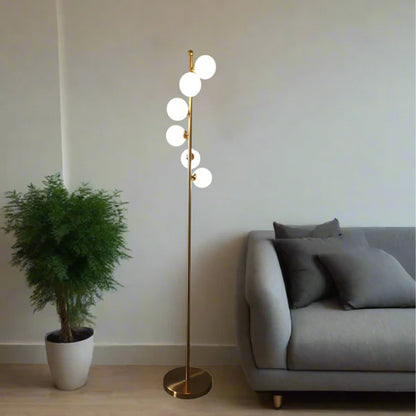 Nordic Modern Glass Ball Floor Lamp