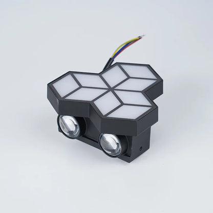 Modern Geometric Hexagon Wall Lamp