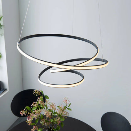 Mini Spiral Shape Chandelier