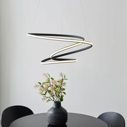 Mini Spiral Shape Chandelier