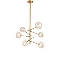 Vertical Modern Ball Chandelier