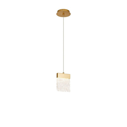 Broken Square Glass pendant Light