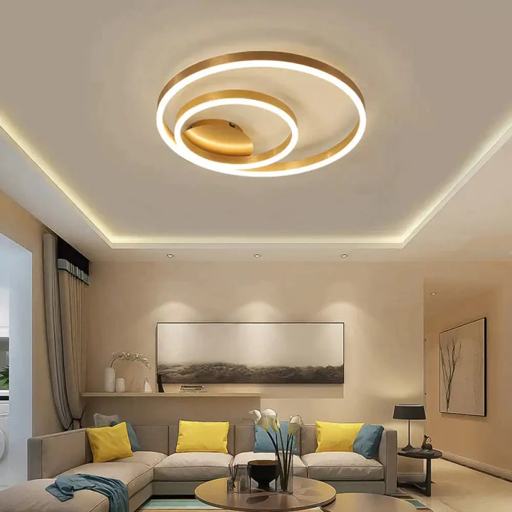 Luxury Double Rings Chandelier