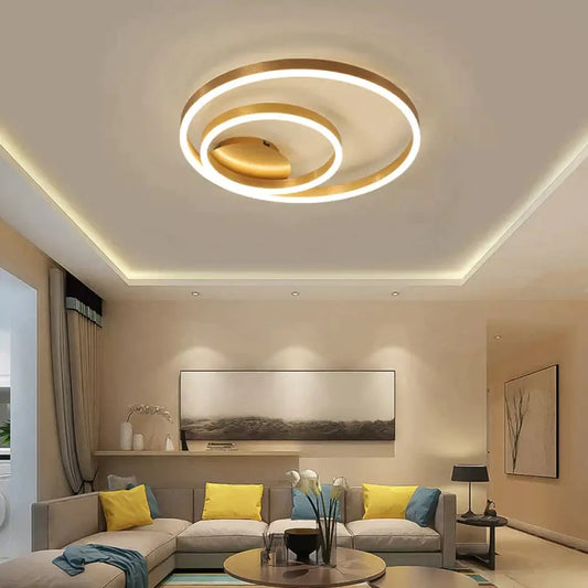 Luxury Double Rings Chandelier