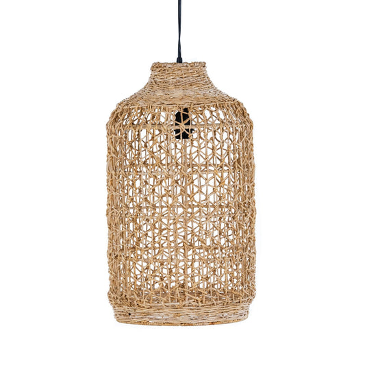Tall Lili Natural Pendant Light