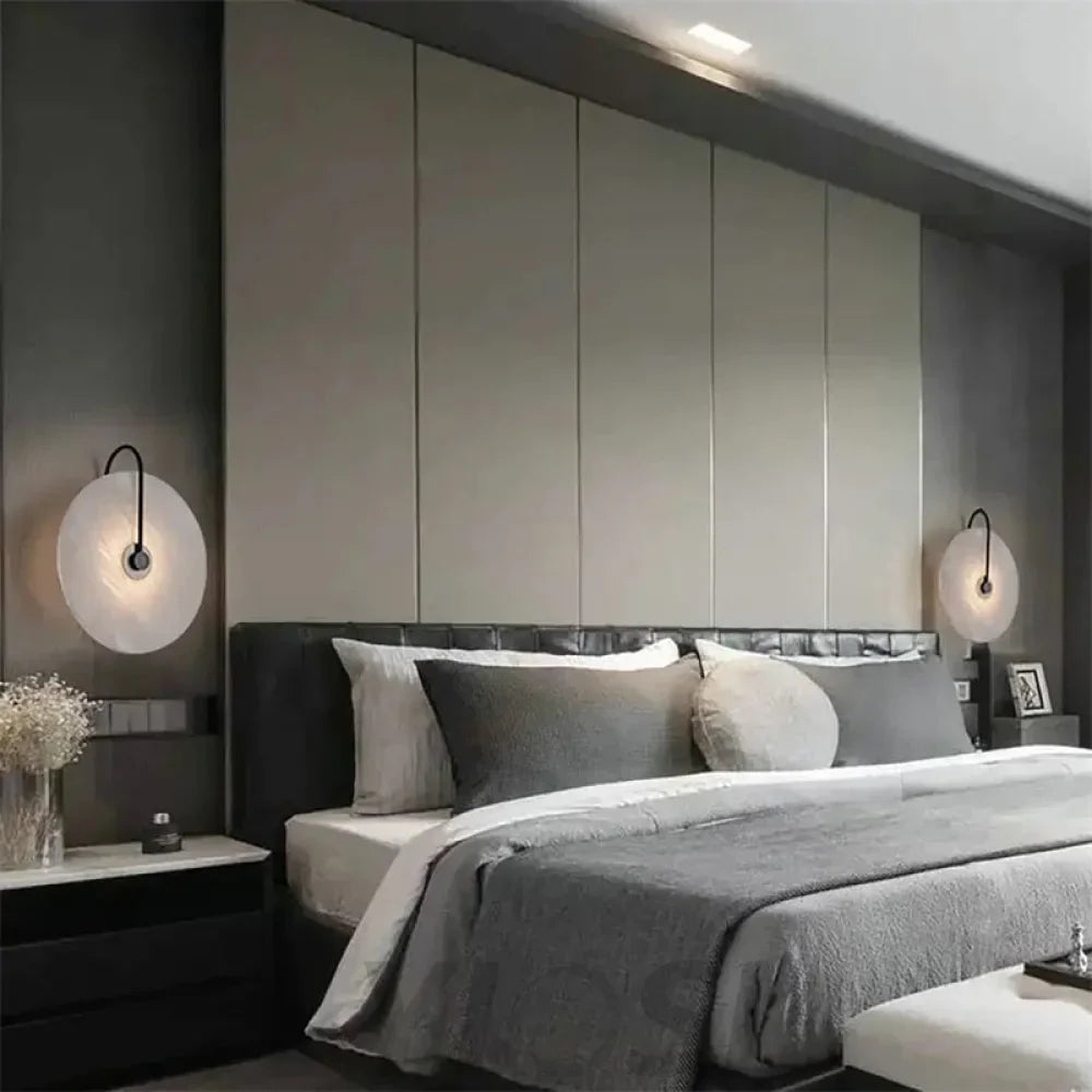 Minimalist Marble Wall Lamp