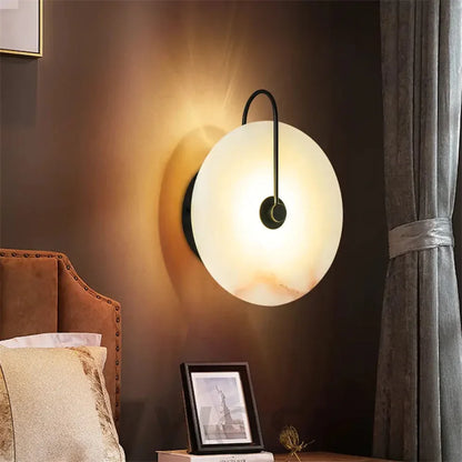 Minimalist Marble Wall Lamp