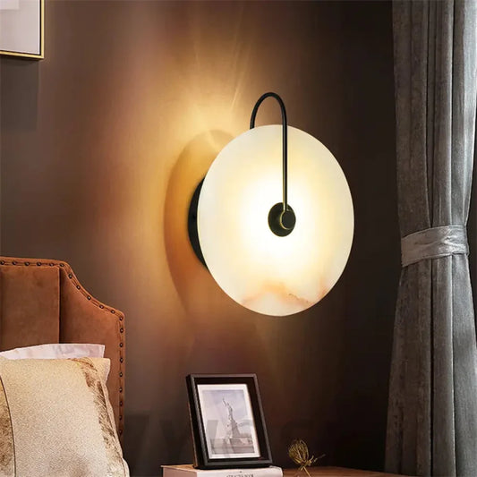 Minimalist Marble Wall Lamp