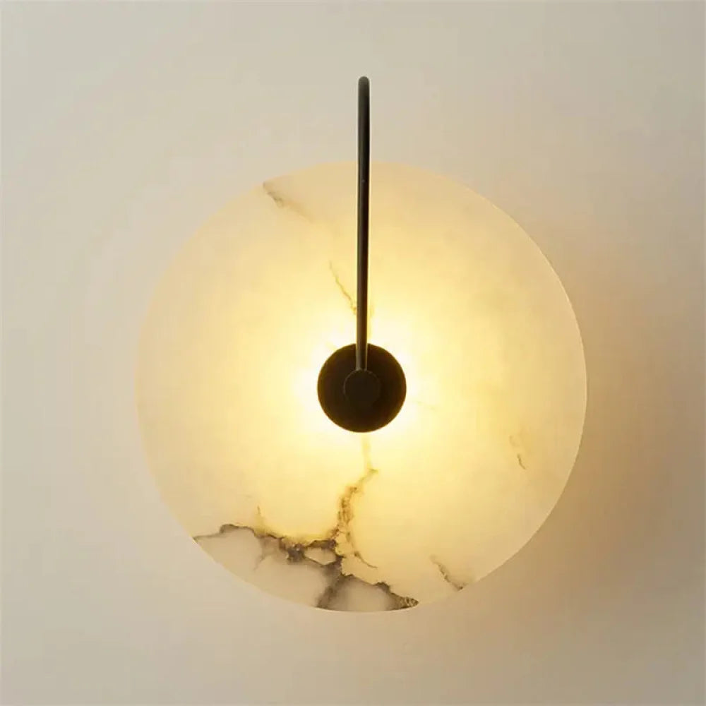 Minimalist Marble Wall Lamp