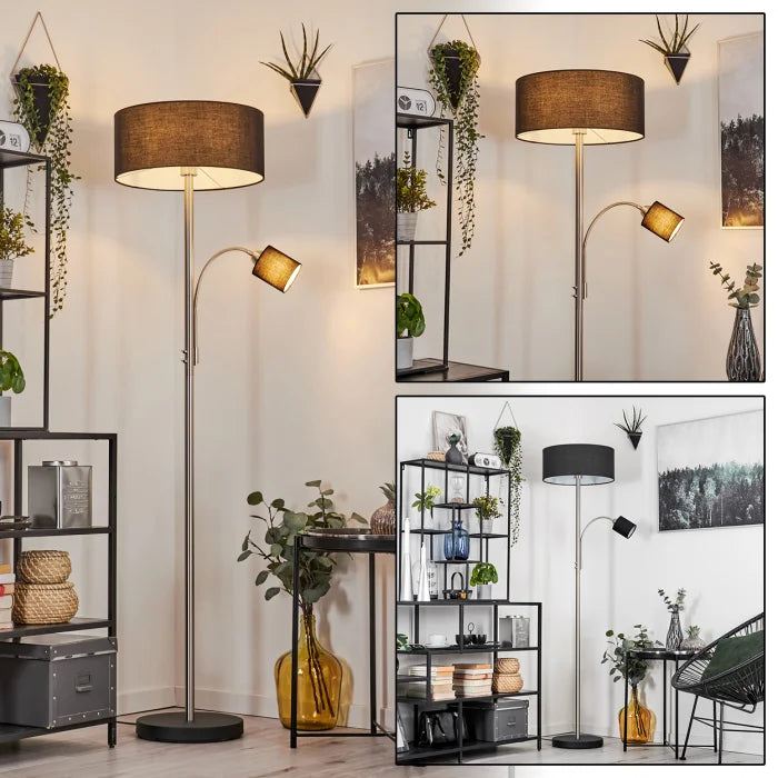 Motel Double Head Floor Lamp