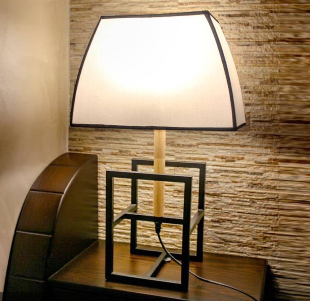 Modern Table Lamp Square Shape