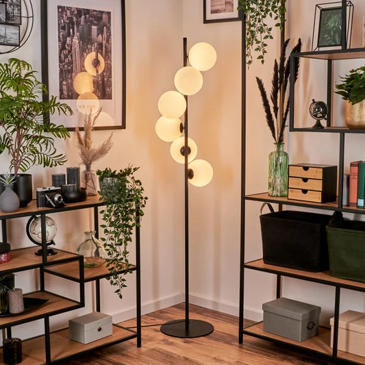 Nordic Modern Glass Ball Floor Lamp