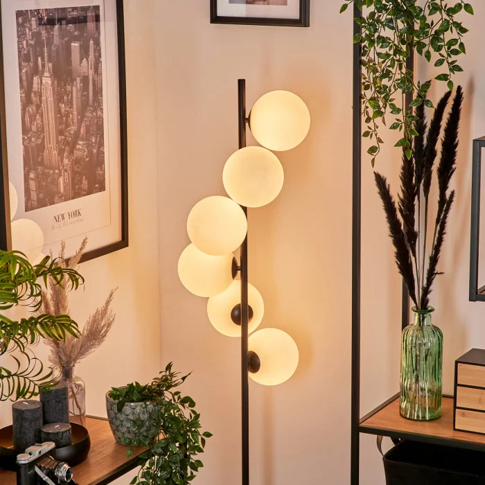 Nordic Modern Glass Ball Floor Lamp