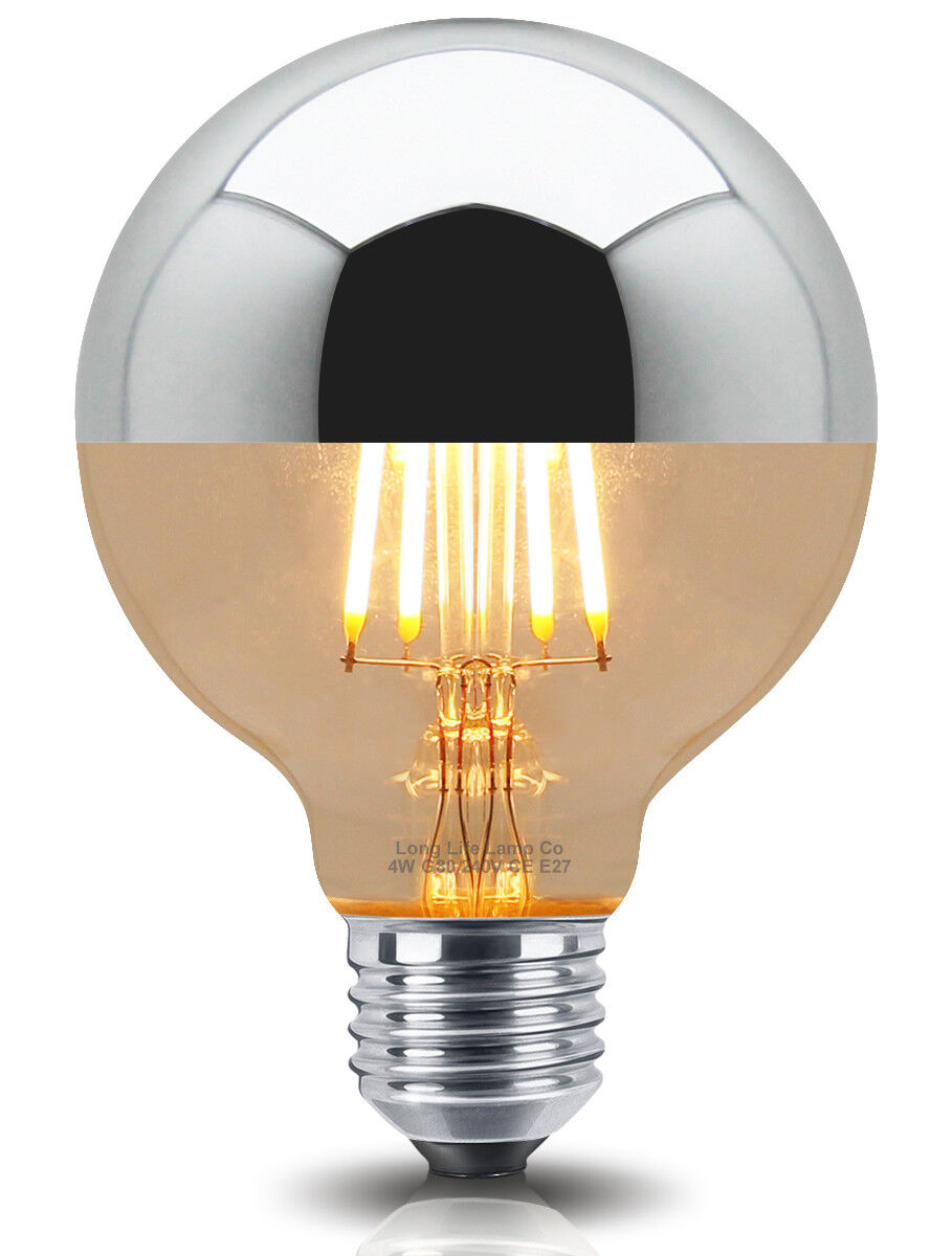 Led Filament Light Bulb G80