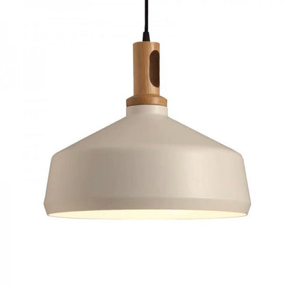 Nordic Vintage Industrial Wood Pendant Light